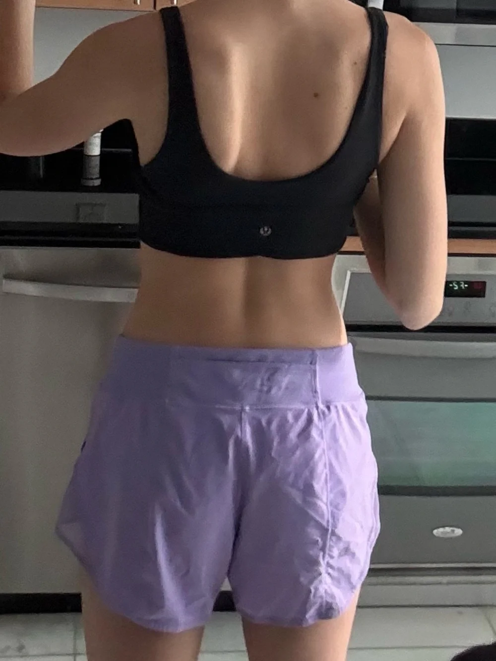 lululemon athletica Lavender Performance Running Shorts